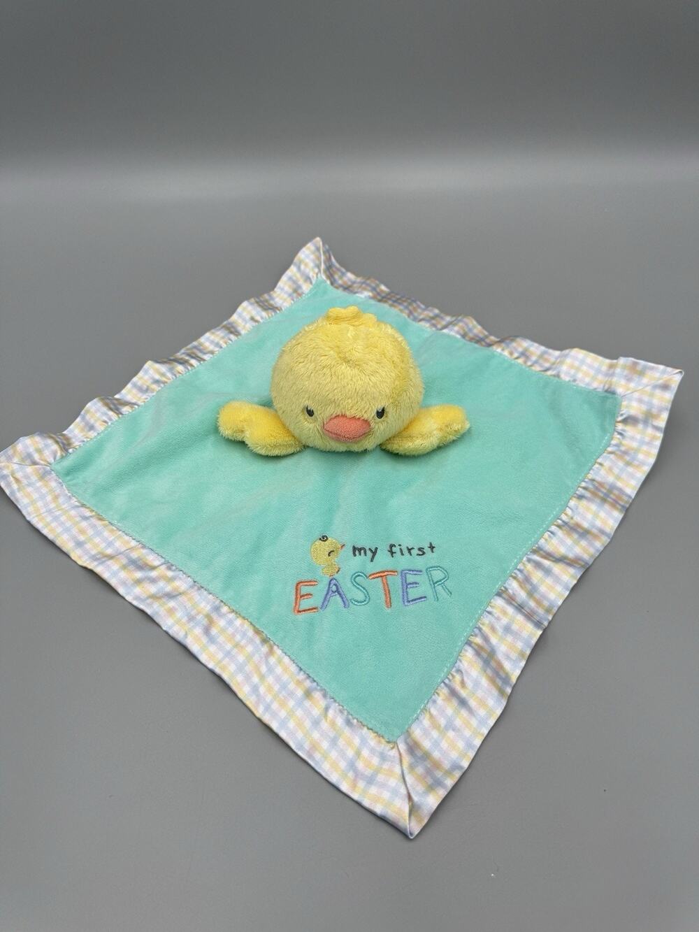 Magic Years My 1st Easter Yellow Chick Lovey Plush Baby Security Blanket No Tag